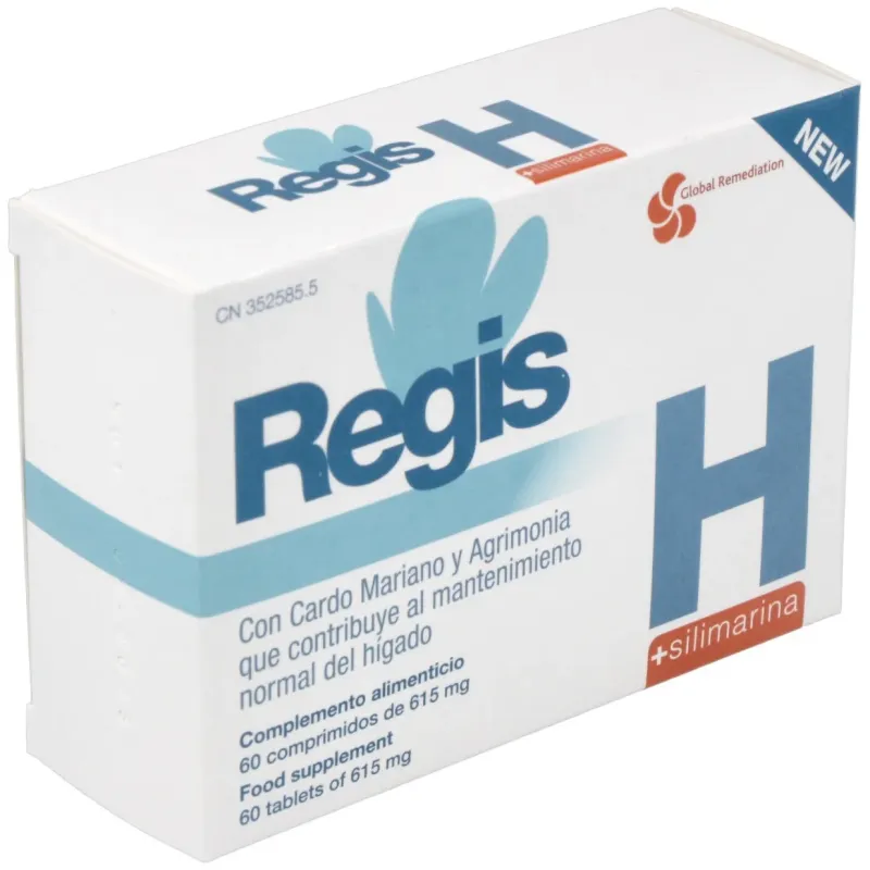 Regis h + silimarina 60 caps | Farmacia Barata