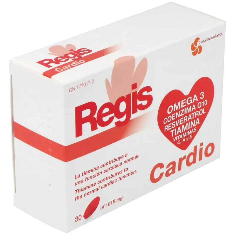 Regis cardio comprimidos 30 comp | Farmacia Barata