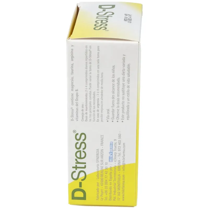 Hilefarma d-stress 80comp | Farmacia Barata