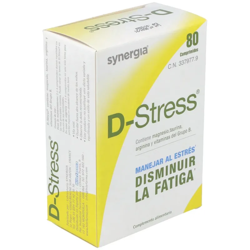 Hilefarma d-stress 80comp | Farmacia Barata
