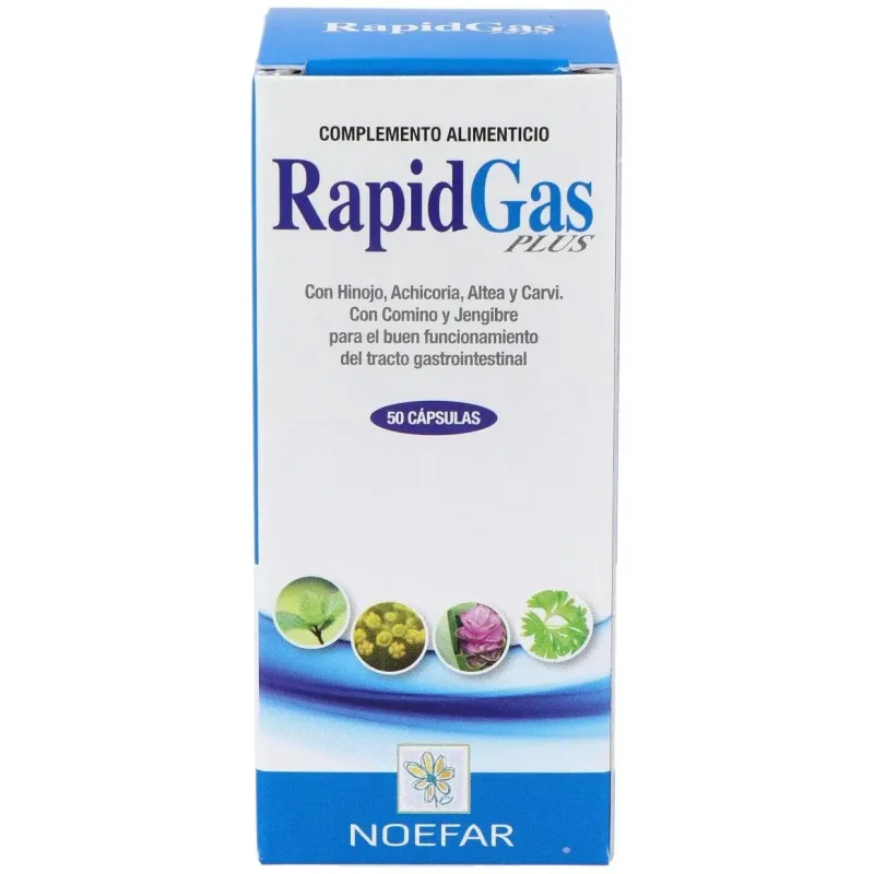 Rapidgas plus 50cap. | Farmacia Barata