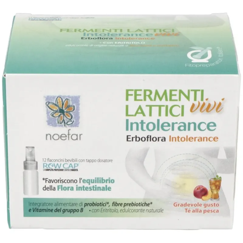 Noefar erboflora intolerance 12 ampollas | Farmacia Barata