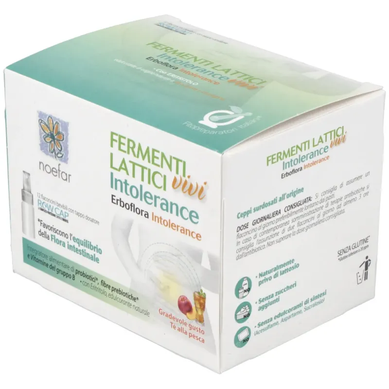 Noefar erboflora intolerance 12 ampollas | Farmacia Barata