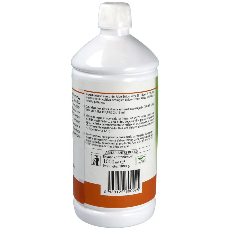 Noefar jugo aloe vera eco 500ml | Farmacia Barata