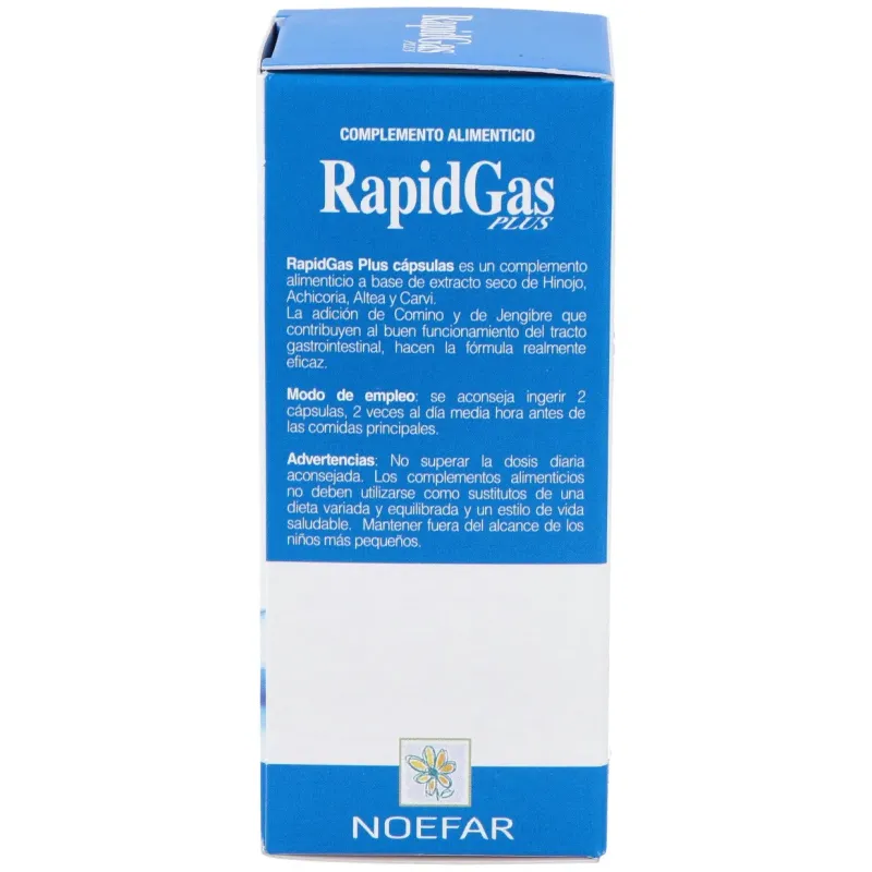 Rapidgas plus 50cap. | Farmacia Barata