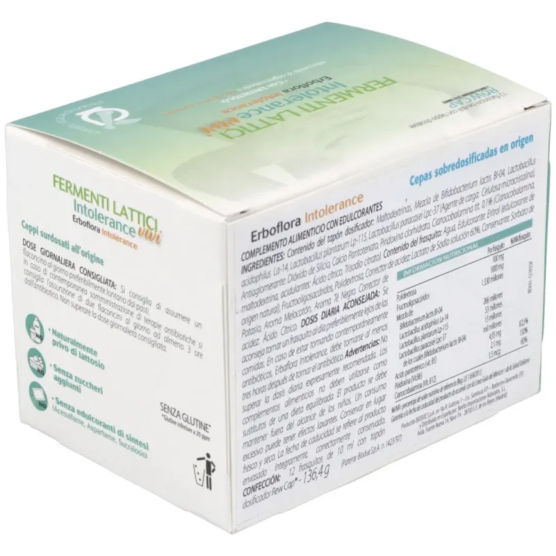 Noefar erboflora intolerance 12 ampollas | Farmacia Barata