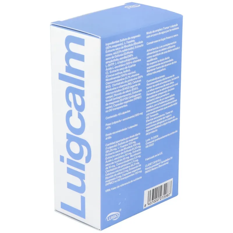 Luigco luigcalm 45caps | Farmacia Barata Luigco luigcalm 45caps | Farmacia Barata
