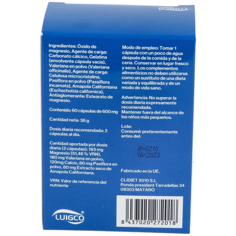Luigco ansinatur 60caps | Farmacia Barata
