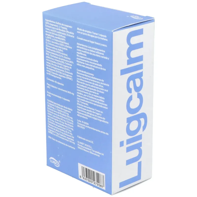 Luigco luigcalm 45caps | Farmacia Barata Luigco luigcalm 45caps | Farmacia Barata