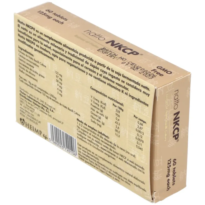 Natto nkcp 60comp. | Farmacia Barata