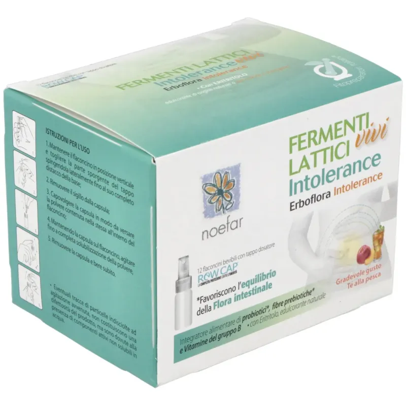 Noefar erboflora intolerance 12 ampollas | Farmacia Barata