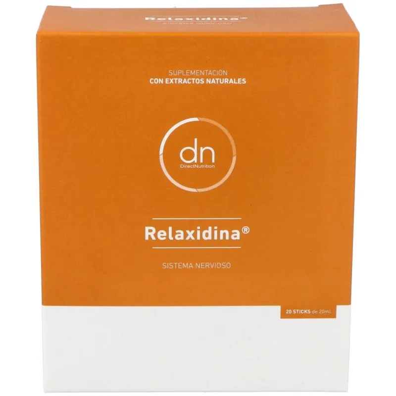 Direct nutrition complex relaxidina 20 ampollas | Farmacia Barata