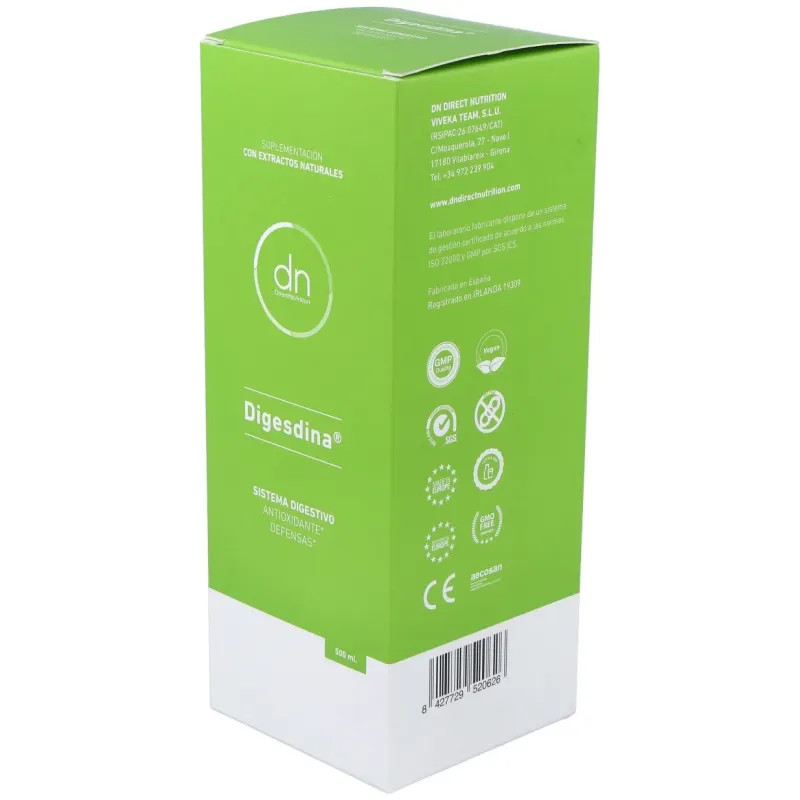 Direct nutrition digesdina 500ml | Farmacia Barata