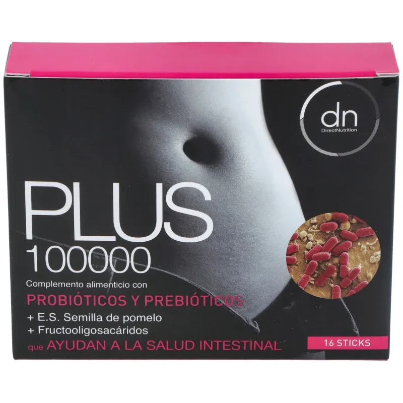 Direct nutrition complex plus 100000 probiotico 16 sobres | Farmacia Barata