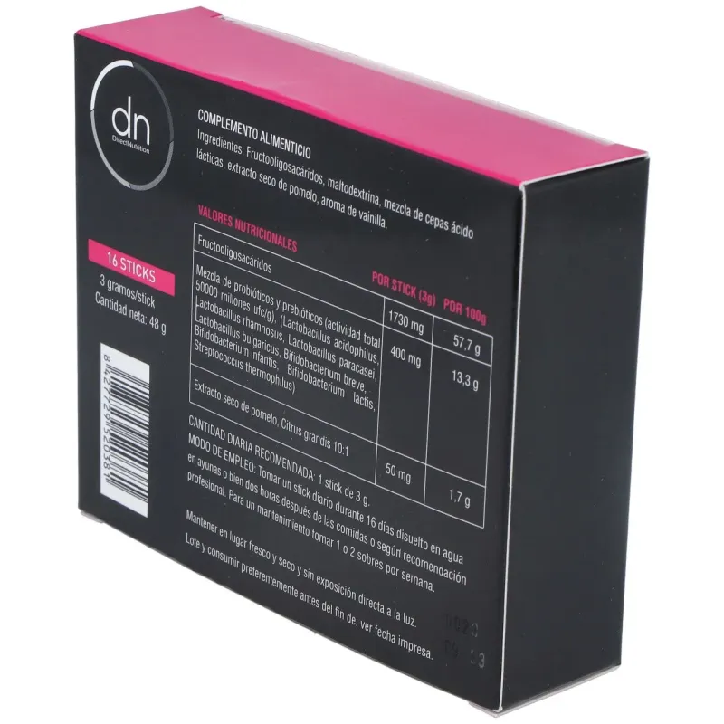 Direct nutrition complex plus 100000 probiotico 16 sobres | Farmacia Barata