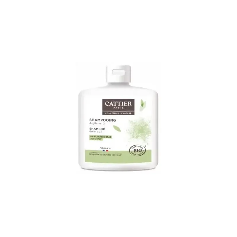 Cattier champú cuero cabelludo graso arcilla verde 250ml | Farmacia Barata Cattier champú cuero cabelludo graso arcilla verde 250ml | Farmacia Barata