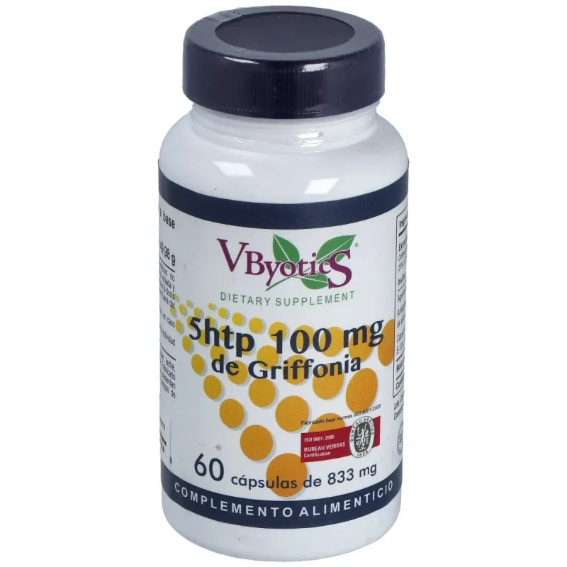 Vbyotics 5-htp 100 mg 60 caps | Farmacia Barata