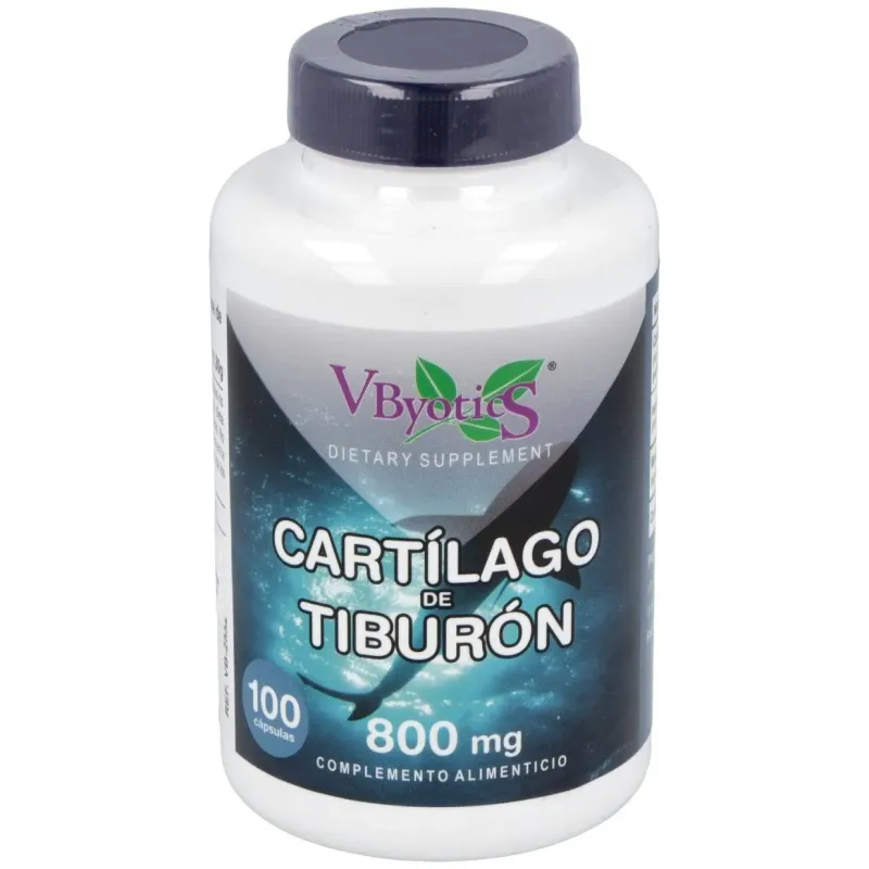 Cartilago de tiburon 800mg. 100cap. | Farmacia Barata