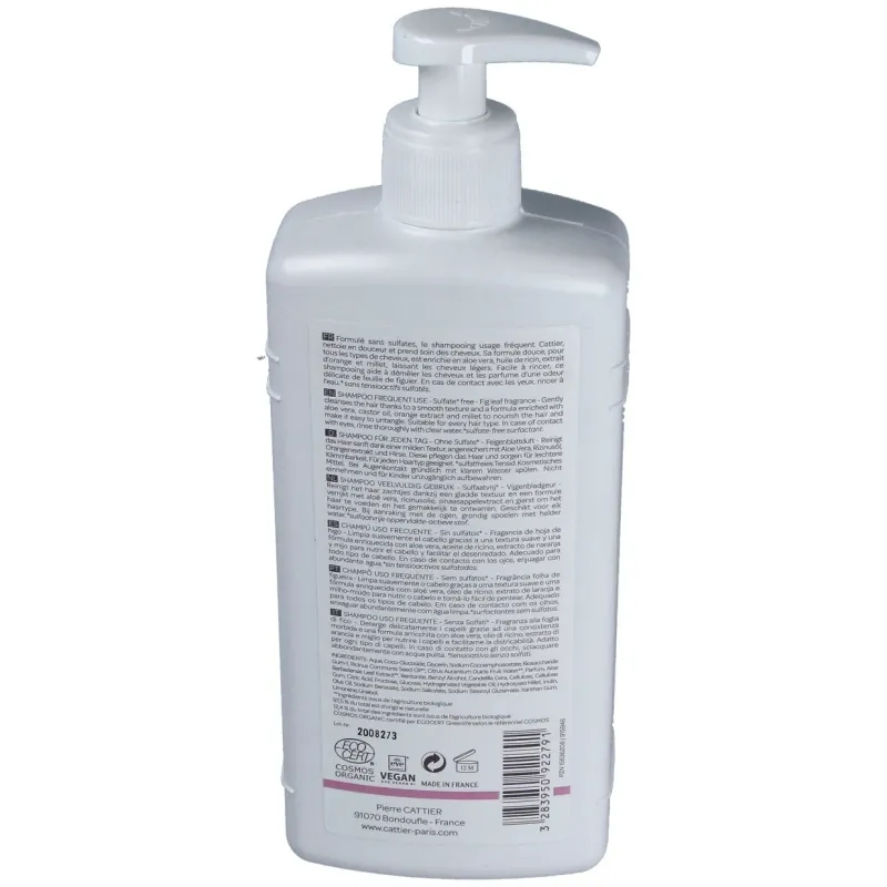 Champu sin sulfatos uso frequente 500ml. | Farmacia Barata Champu sin sulfatos uso frequente 500ml. | Farmacia Barata