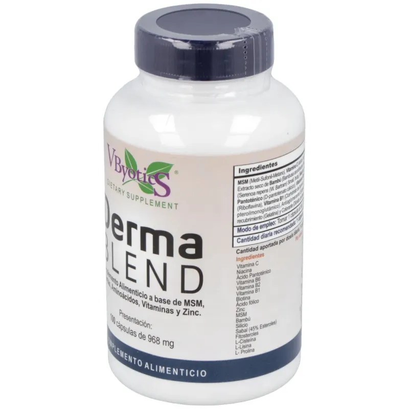Vbyotics derma blend 100caps | Farmacia Barata