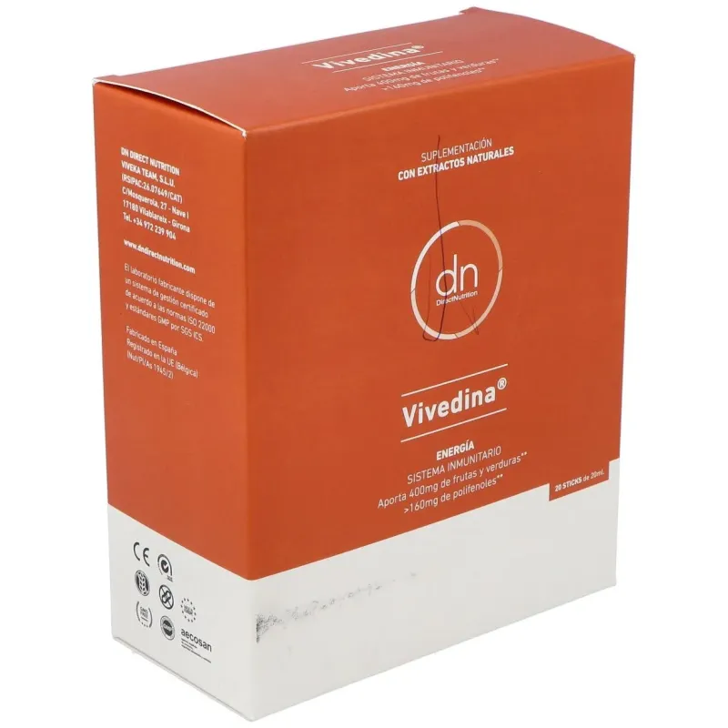 Direct nutrition vivedina 20uds | Farmacia Barata