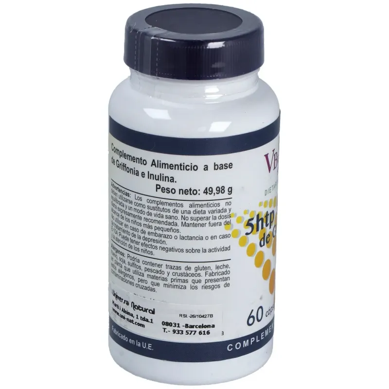 Vbyotics 5-htp 100 mg 60 caps | Farmacia Barata