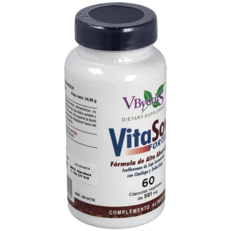 Vitasoy forte (soja ferm.+cimicifuga) 60cap. | Farmacia Barata