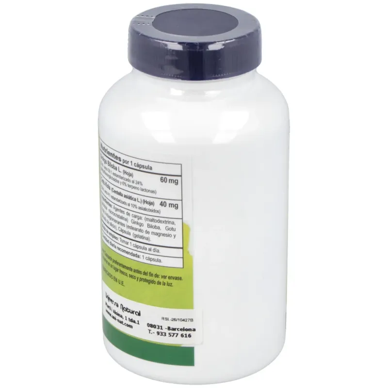 Vbyotics ginko biloba 60mg 120caps | Farmacia Barata
