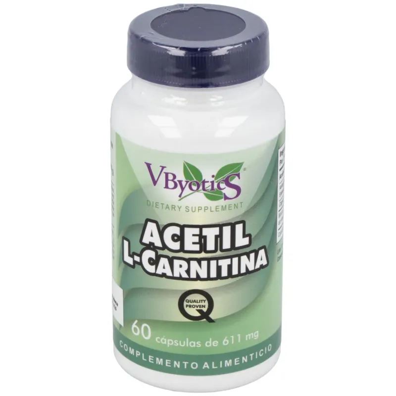 Vbyotics acetil l-carnitina 60caps | Farmacia Barata