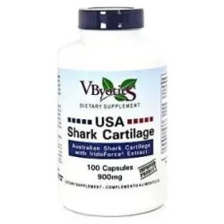 Usa shark cartilage con iridoforce 100cap.