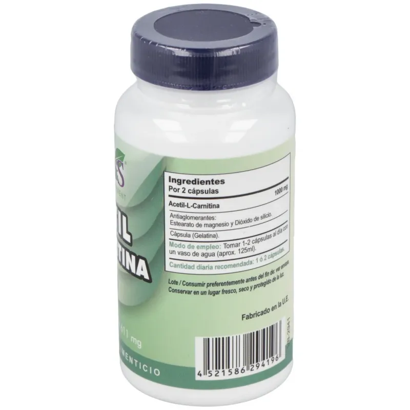 Vbyotics acetil l-carnitina 60caps | Farmacia Barata