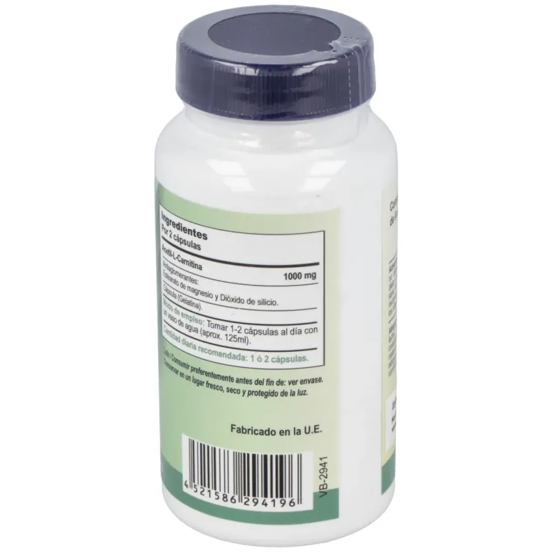 Vbyotics acetil l-carnitina 60caps | Farmacia Barata