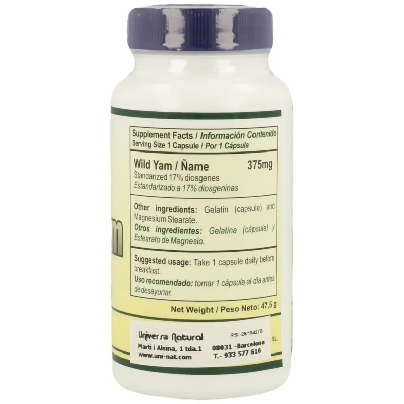 Vbyotics wild yam 100caps | Farmacia Barata
