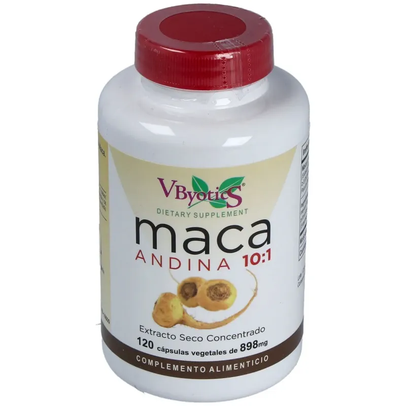 Vbyotics maca andina 700mg 120caps | Farmacia Barata