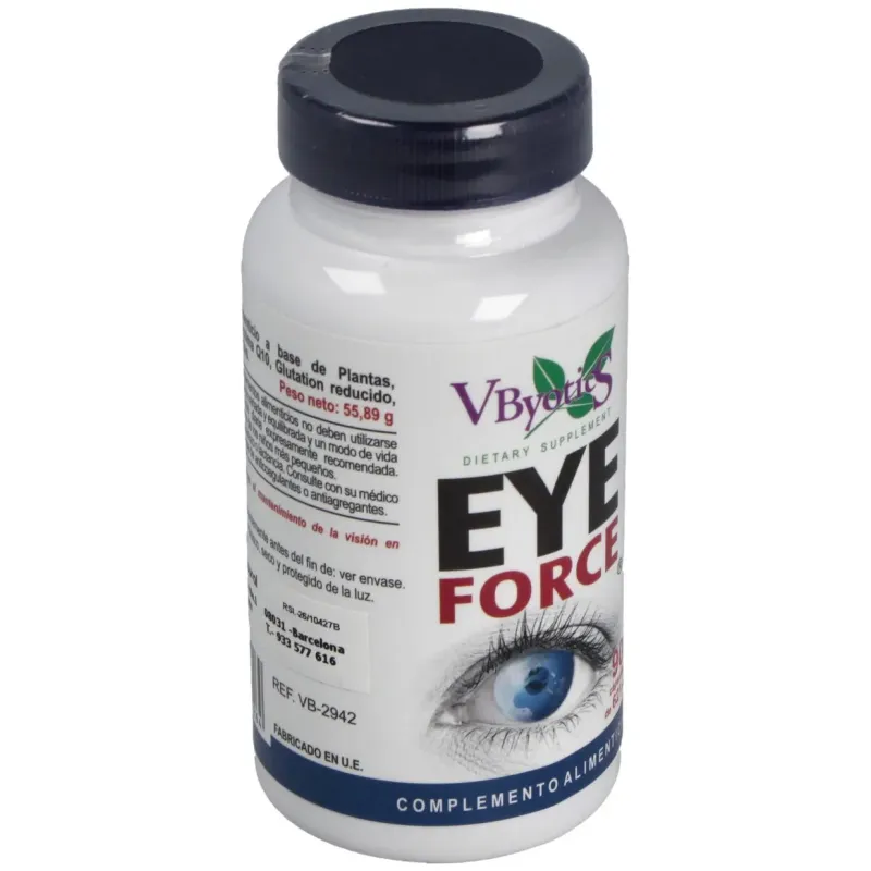 Vbyotics eye force fórmula antioxidantes visión 90caps | Farmacia Barata Vbyotics eye force fórmula antioxidantes visión 90caps | Farmacia Barata