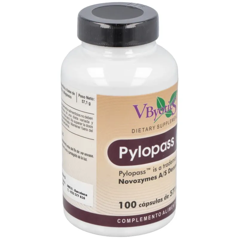 Pylopass 100cap. | Farmacia Barata