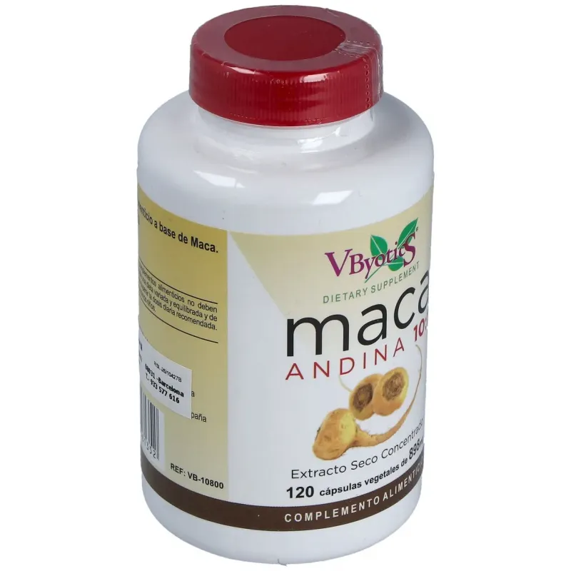 Vbyotics maca andina 700mg 120caps | Farmacia Barata