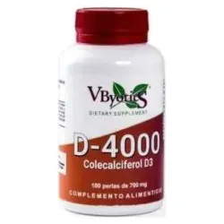Vbyotics vitamina d3 4000ui 180caps