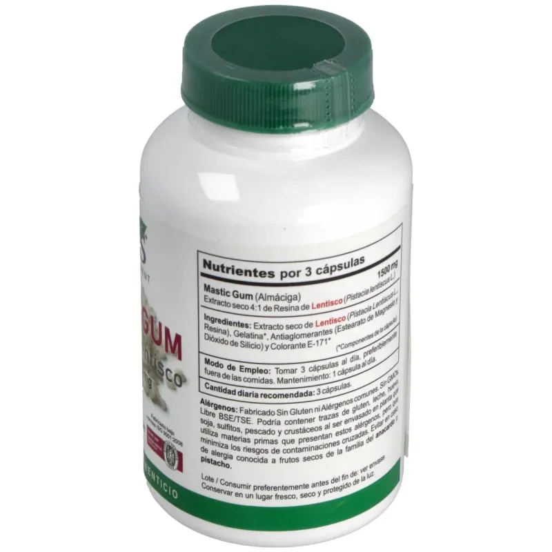 Vbyotics mastic gum extracto de resina de lentisco 120caps | Farmacia Barata