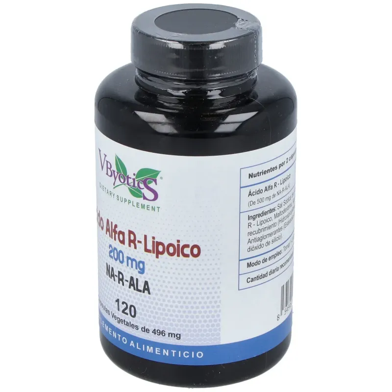 Acido alfa r-lipoico 120cap. | Farmacia Barata