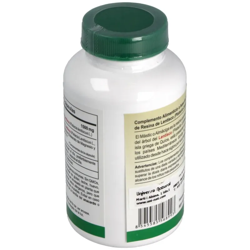 Vbyotics mastic gum extracto de resina de lentisco 120caps | Farmacia Barata