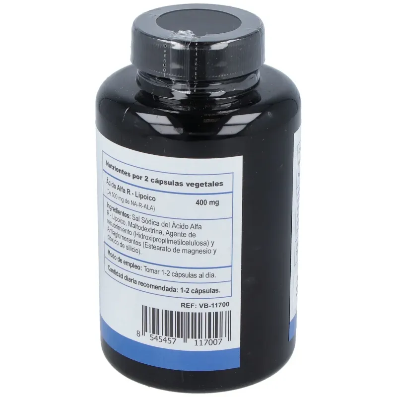 Acido alfa r-lipoico 120cap. | Farmacia Barata