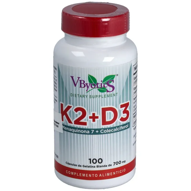 Vitamina k2+d3 100perlas | Farmacia Barata