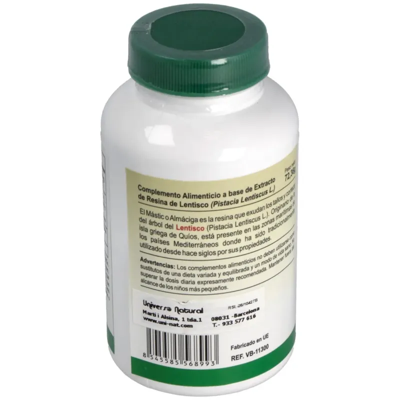 Vbyotics mastic gum extracto de resina de lentisco 120caps | Farmacia Barata