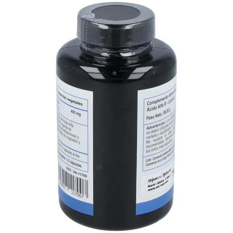 Acido alfa r-lipoico 120cap. | Farmacia Barata