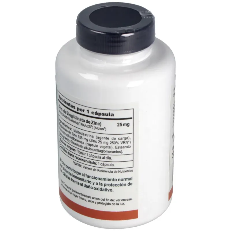 Vbyotics bisglicinato de zinc 25mg 180comp | Farmacia Barata