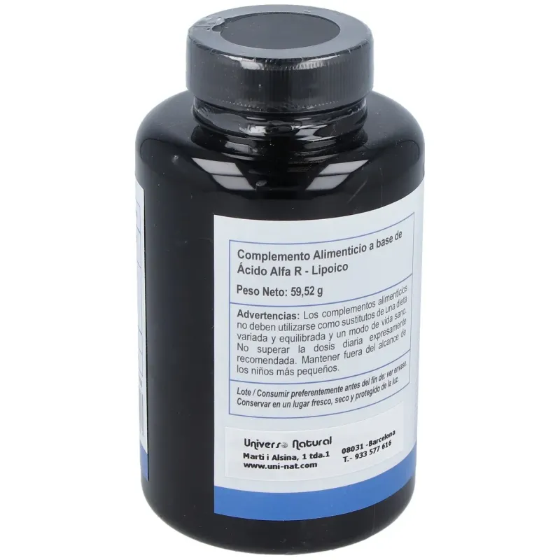 Acido alfa r-lipoico 120cap. | Farmacia Barata