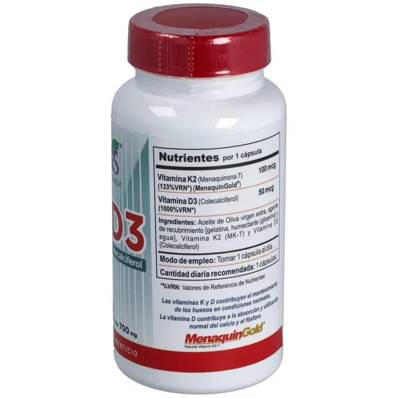 Vitamina k2+d3 100perlas | Farmacia Barata