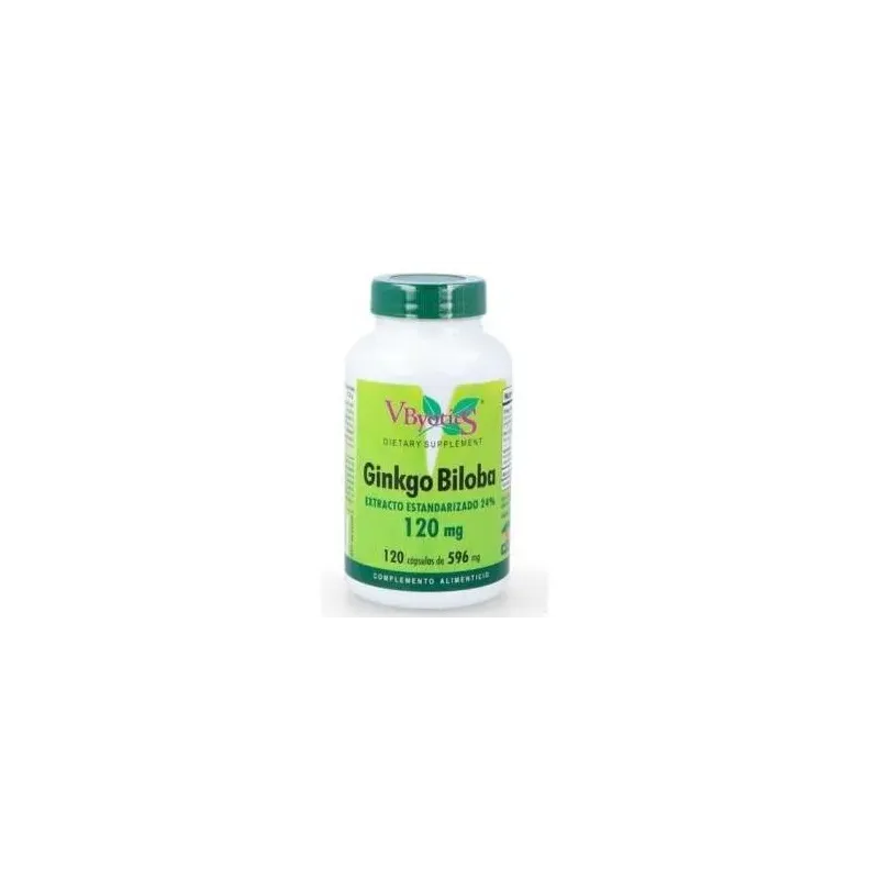 Vbyotics ginkgo biloba 120mg 120caps | Farmacia Barata