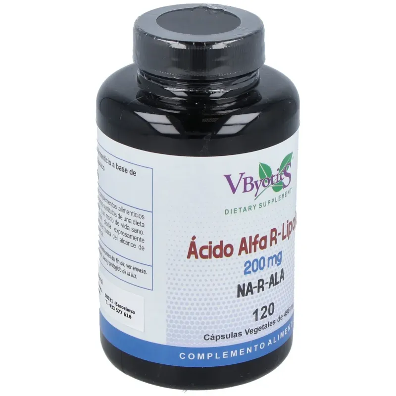Acido alfa r-lipoico 120cap. | Farmacia Barata